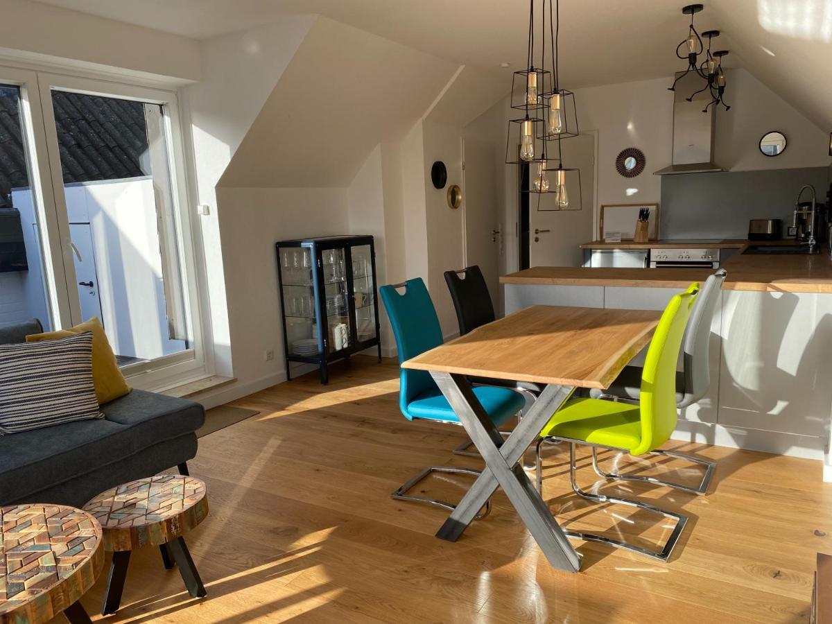 Beach House II - Penthousewohnung In Bestlage Mit Sonniger Dachterrasse Und Top Meerblick Harrislee Exterior photo