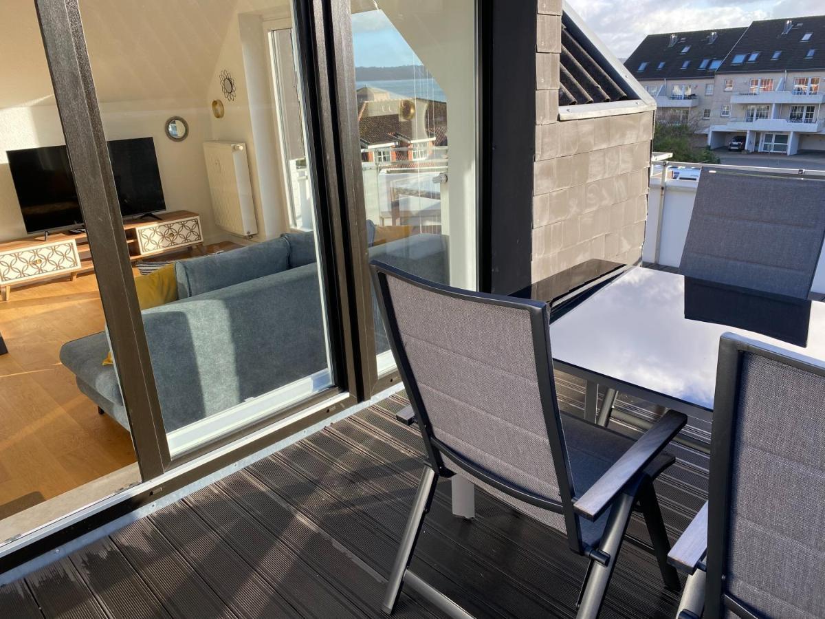 Beach House II - Penthousewohnung In Bestlage Mit Sonniger Dachterrasse Und Top Meerblick Harrislee Exterior photo