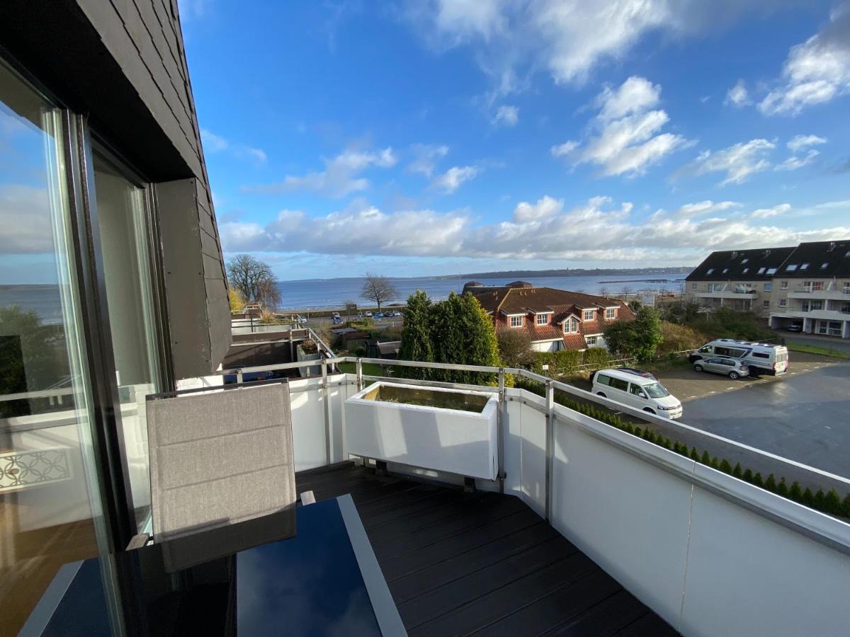 Beach House II - Penthousewohnung In Bestlage Mit Sonniger Dachterrasse Und Top Meerblick Harrislee Exterior photo